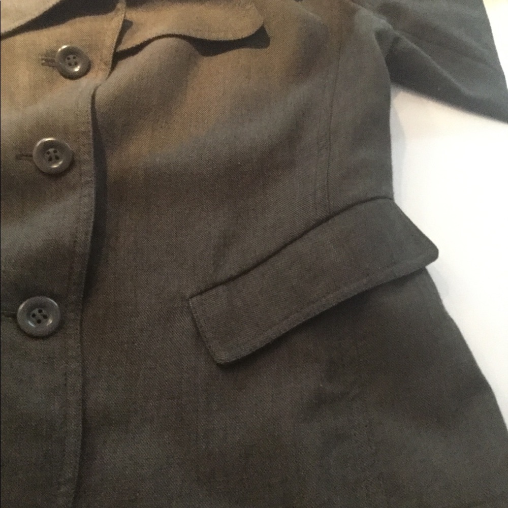 Cropped Linen Jacket  💰⬇️ - Picture 5 of 6